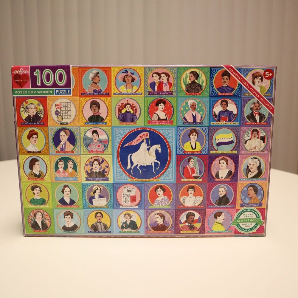 Votes for Women 100-Piece Puzzle - Multicolor